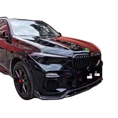 Venta caliente X5 G05 Fibra de carbono Kit de cuerpo Forbmw X5 Fibra de carbono delantera pala trasera difusor spoiler falda lateral