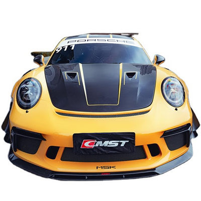Kit de carrocería de fibra de carbono para Porsche 911 991.2 GT3RS 911 GT3RS Kit de carrocería de fibra de carbono para la pala delantera trasera del difusor