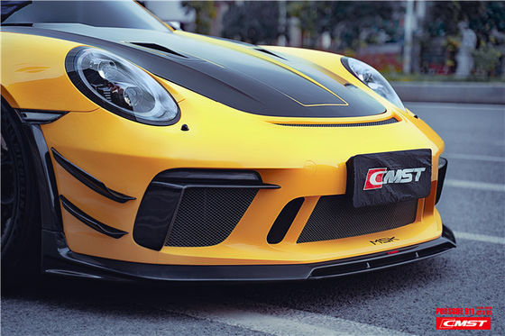Kit de carrocería de fibra de carbono para Porsche 911 991.2 GT3RS 911 GT3RS Kit de carrocería de fibra de carbono para la pala delantera trasera del difusor