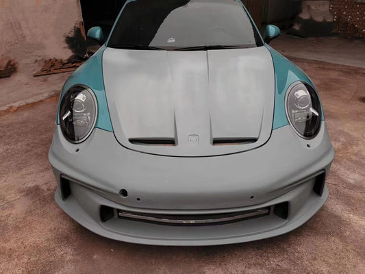 Para el Porsche 911 991.1 991.2 Kit de carrocería 991.1 991.2 Actualizar 992GT3 Estilo Capa del parachoques delantero 991.1 991.2 Kit de carrocería