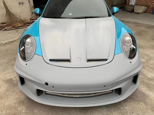 Para el Porsche 911 991.1 991.2 Kit de carrocería 991.1 991.2 Actualizar 992GT3 Estilo Capa del parachoques delantero 991.1 991.2 Kit de carrocería