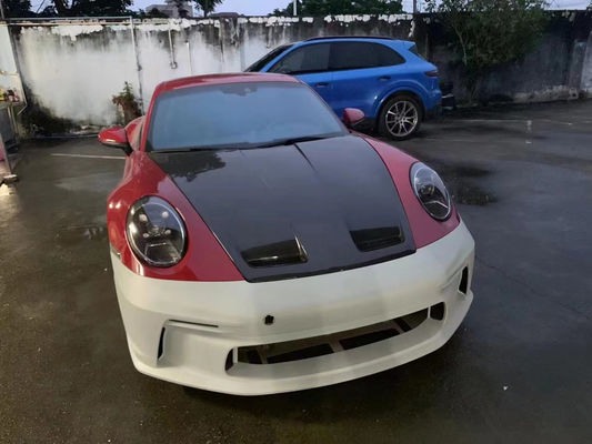 Para el Porsche 911 991.1 991.2 Kit de carrocería 991.1 991.2 Actualizar 992GT3 Estilo Capa del parachoques delantero 991.1 991.2 Kit de carrocería