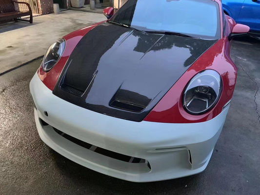 Para el Porsche 911 991.1 991.2 Kit de carrocería 991.1 991.2 Actualizar 992GT3 Estilo Capa del parachoques delantero 991.1 991.2 Kit de carrocería