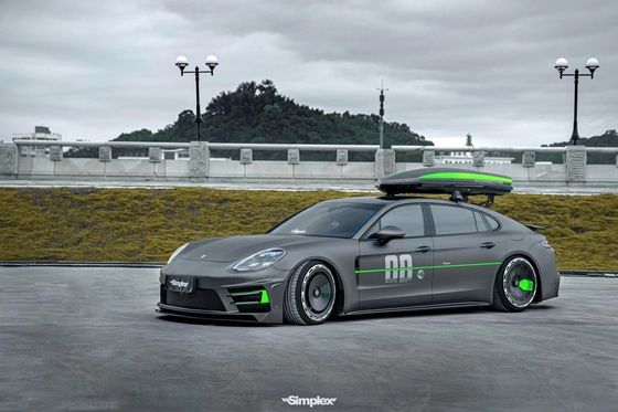 Para Porsche Palamela 971 Kit de carrocería 971 Moderado ATR estilo delantero y trasero