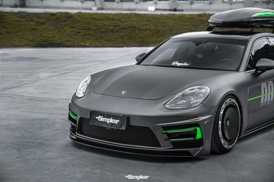 Para Porsche Palamela 971 Kit de carrocería 971 Moderado ATR estilo delantero y trasero