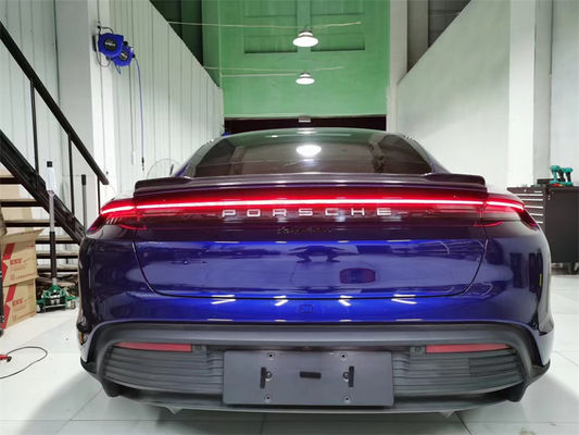 Para el Porsche Taycan, equipo de carrocería de spoiler de fibra de carbono
