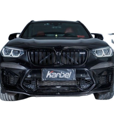 Nuevo producto Kit de carrocería de fibra de carbono para BMW X3M X4M F97 F98 X3M X4M Fibra de carbono delantera de la pala de difusor