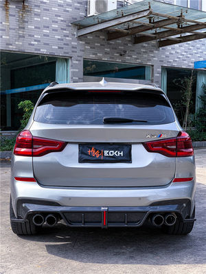 Nuevo producto Kit de carrocería de fibra de carbono para BMW X3M X4M F97 F98 X3M X4M Fibra de carbono delantera de la pala de difusor