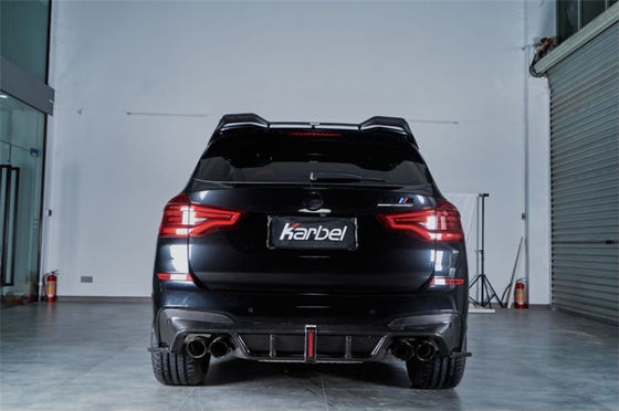 Nuevo producto Kit de carrocería de fibra de carbono para BMW X3M X4M F97 F98 X3M X4M Fibra de carbono delantera de la pala de difusor