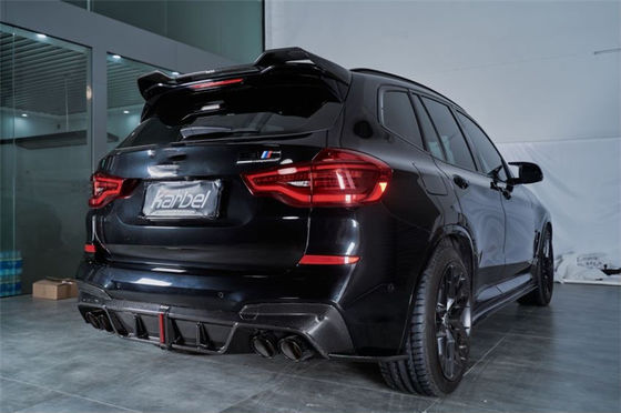 Nuevo producto Kit de carrocería de fibra de carbono para BMW X3M X4M F97 F98 X3M X4M Fibra de carbono delantera de la pala de difusor