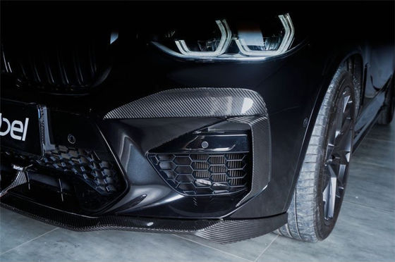Nuevo producto Kit de carrocería de fibra de carbono para BMW X3M X4M F97 F98 X3M X4M Fibra de carbono delantera de la pala de difusor