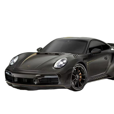 Repuestos de automóviles para Porsche 911 992 Kit de carrocería Material de fibra de carbono seco 911 992 Modelo mejorado TOPCAR Kit de carrocería Spoiler