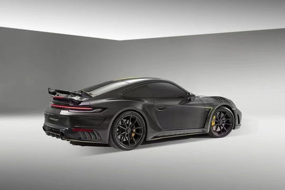 Repuestos de automóviles para Porsche 911 992 Kit de carrocería Material de fibra de carbono seco 911 992 Modelo mejorado TOPCAR Kit de carrocería Spoiler
