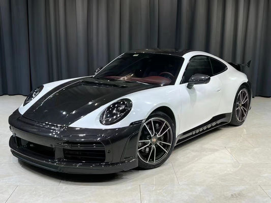 Repuestos de automóviles para Porsche 911 992 Kit de carrocería Material de fibra de carbono seco 911 992 Modelo mejorado TOPCAR Kit de carrocería Spoiler