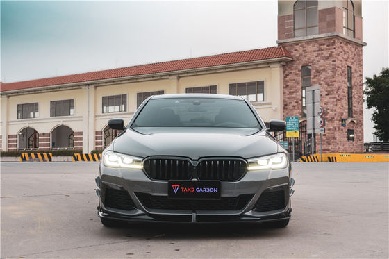 Nuevo producto para BMW 525 530 540 G30 G38 Kit de carrocería de fibra de carbono G30 G38 Fibra de carbono Frente de la pala Difusor de la falda lateral
