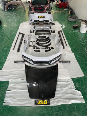 Repuestos de automóviles para Porsche 911 992 Kit de carrocería 911 992 Turbo Modernizado estilo Techart Kit de carrocería de cubierta de parachoques delantero y trasero