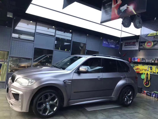 Para BMW E70 E71 X5 Kit de carrocería FPR Material X5 E70 E71 Modernización PD Estilo Frente y trasero parachoques cuerpo ancho