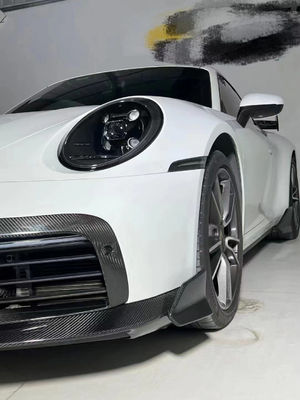 Repuestos de automóviles para Porsche 911 992 Kit de carrocería de fibra de carbono 911 992 Kit de carrocería mejorado de estilo de bronce