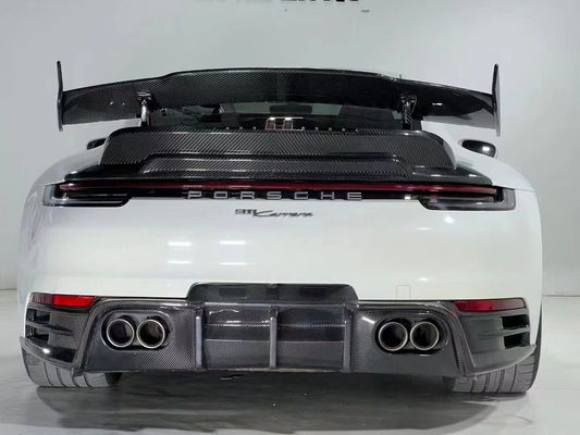 Repuestos de automóviles para Porsche 911 992 Kit de carrocería de fibra de carbono 911 992 Kit de carrocería mejorado de estilo de bronce