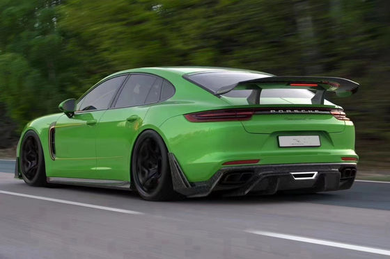 Repuestos de automóviles para Porsche Palamela 971 Kit de carrocería de fibra de carbono Palamela 971 Modernizado estilo SD Kit de carrocería de fibra de carbono seco Spoiler