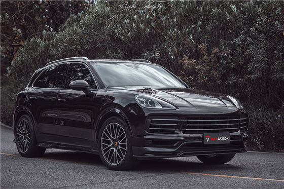 Repuestos de automóviles para Porsche Cayenne Kit de carrocería de fibra de carbono Cayenne Spoiler