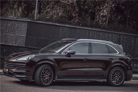 Repuestos de automóviles para Porsche Cayenne Kit de carrocería de fibra de carbono Cayenne Spoiler