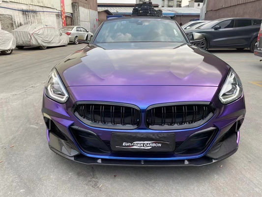 Kit de carrocería de fibra de carbono para BMW Z4 G29 Z4 G29 Modernizado estilo TRD Kit de carrocería de difusores de spoiler