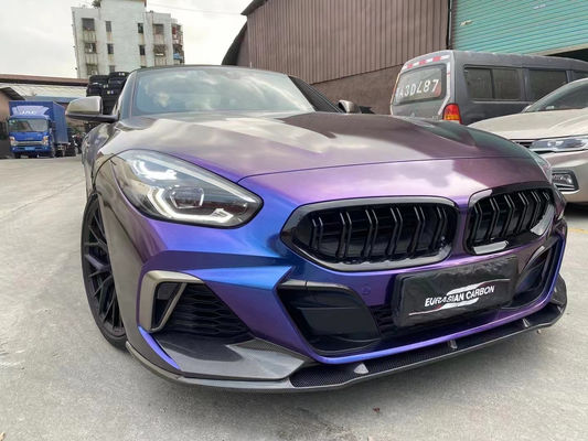 Kit de carrocería de fibra de carbono para BMW Z4 G29 Z4 G29 Modernizado estilo TRD Kit de carrocería de difusores de spoiler