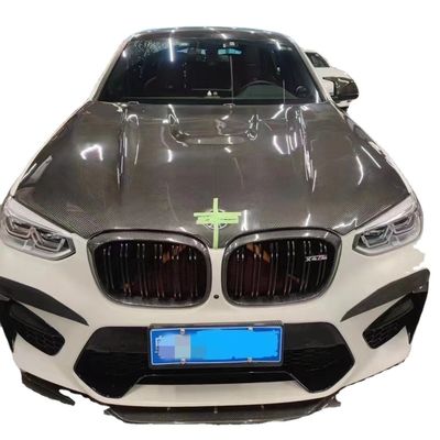 Para el BMW X3M X4M F97 F98 Capa de máquina de fibra de carbono Material seco de fibra de carbono Capa del motor de fibra de carbono X3M X4M