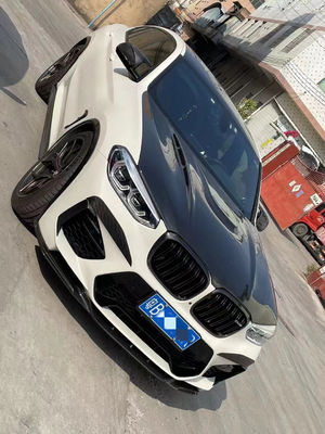 Para el BMW X3M X4M F97 F98 Capa de máquina de fibra de carbono Material seco de fibra de carbono Capa del motor de fibra de carbono X3M X4M