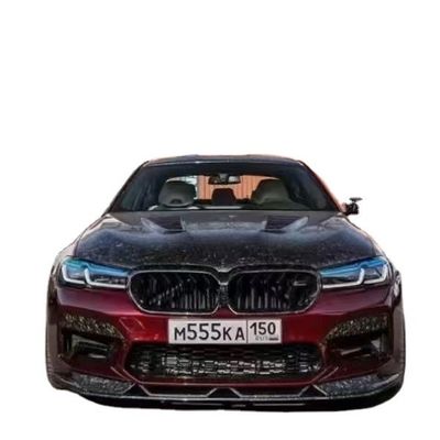 Para el BMW de la Serie 5 G30 G38 F90 Cobertura de la máquina de fibra de carbono G30 G38 F90 Cobertura de la escotilla del motor de fibra de carbono seca