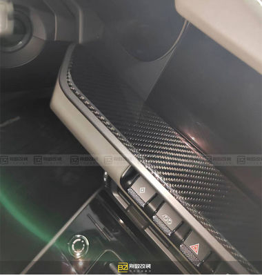 Repuestos de automóviles para Porsche 911 992 Interior de fibra de carbono 911 992 Panel de centro de fibra de carbono