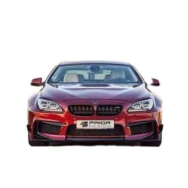Para BMW Serie 6 F12 F13 Kit de carrocería FPR Material F12 F13 Modernizado Estilo de diseño previo Kit de carrocería Spoiler