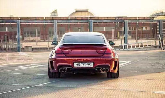Para BMW Serie 6 F12 F13 Kit de carrocería FPR Material F12 F13 Modernizado Estilo de diseño previo Kit de carrocería Spoiler