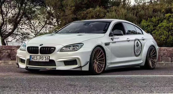 Para BMW Serie 6 F12 F13 Kit de carrocería FPR Material F12 F13 Modernizado Estilo de diseño previo Kit de carrocería Spoiler