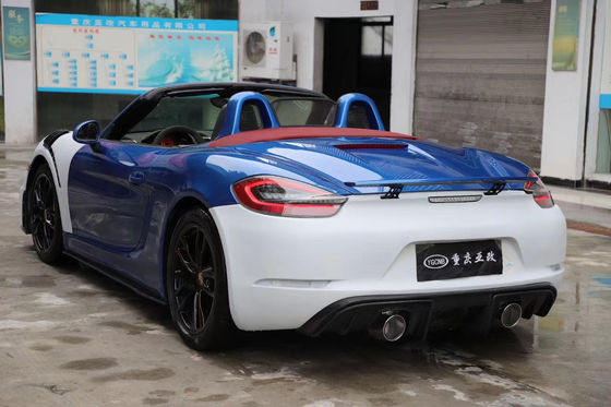 Repuestos de automóviles para Porsche 981Boxster Cayman Kit de carrocería 981Boxster Cayman Kit de carrocería de parachoques delantero y trasero de estilo GT4