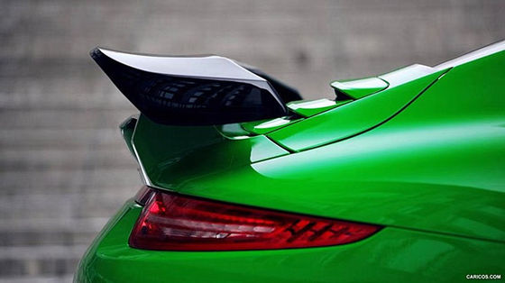 Repuestos de automóviles para Porsche 911 991.1 Spoiler 911 991.1 Modernizado estilo Techart Spoiler de fibra de carbono