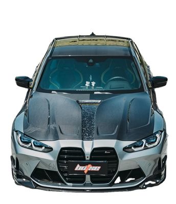 Repuestos de automóviles para BMW G80 G82 M3 M4 Tapa de fibra de carbono G80 G82 M3 M4 Capó de fibra de carbono