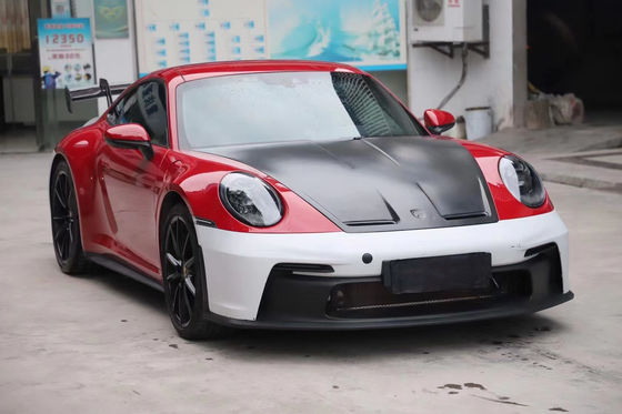 Kit de carrocería de material plástico de PP para Porsche911 992 992 Modernizado estilo GT3 delantero y trasero.
