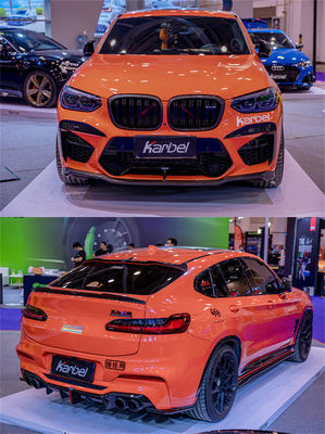 Repuestos para automóviles para BMW X4M Kit de carrocería de fibra de carbono