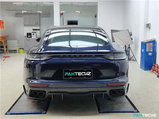 Para el Porsche Palamela 971 Kit de cuerpo de fibra de carbono Paramela 971 Kit de cuerpo de la falda lateral del difusor de labios delantero de fibra de carbono