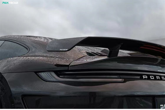 Para el Porsche 992 Turbo Spoiler de fibra de carbono 992 Turbo Upgrade Paktechz Style Spoiler de cubierta de cola de fibra de carbono