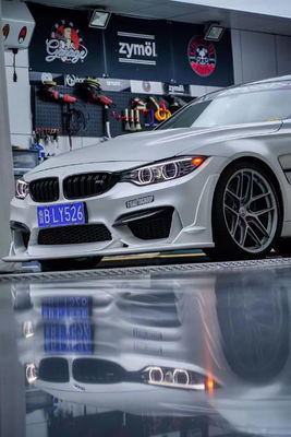 Para BMW M3 M4 F80F82 Kit de cuerpo de fibra de carbono M3 M4 F80F82 Fibra de carbono mejorada
