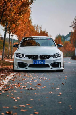 Para BMW M3 M4 F80F82 Kit de cuerpo de fibra de carbono M3 M4 F80F82 Fibra de carbono mejorada