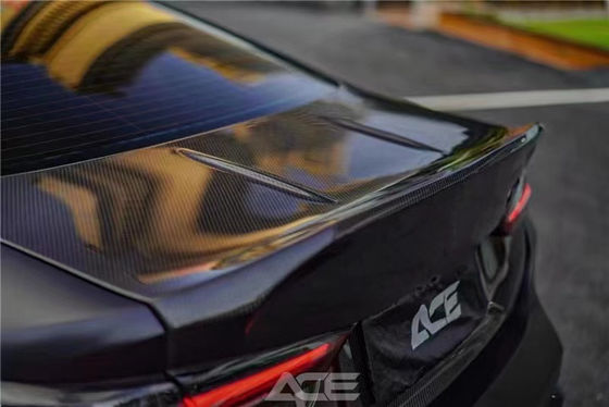 para BMW M3 M4 tapa trasera de fibra de carbono M3 M4 estilo CSL tapa trasera del tronco de fibra de carbono seca