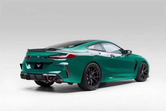 Para el BMW M8 Kit de cuerpo de fibra de carbono M8 Moderado Vors estilo de fibra de carbono delantero de labio difusor spoiler lateral falda Kit de cuerpo