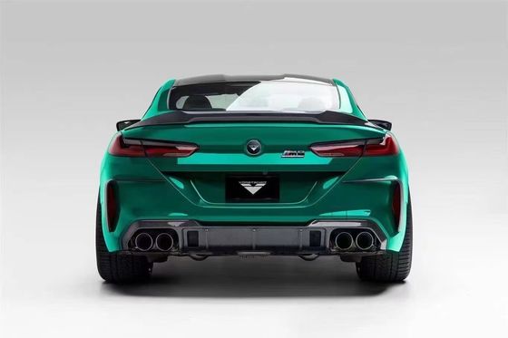 Para el BMW M8 Kit de cuerpo de fibra de carbono M8 Moderado Vors estilo de fibra de carbono delantero de labio difusor spoiler lateral falda Kit de cuerpo