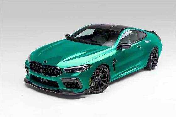 Para el BMW M8 Kit de cuerpo de fibra de carbono M8 Moderado Vors estilo de fibra de carbono delantero de labio difusor spoiler lateral falda Kit de cuerpo