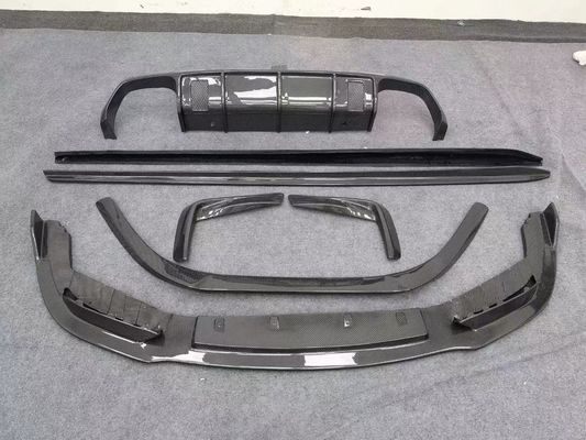 Para el BMW M8 Kit de cuerpo de fibra de carbono M8 Moderado Vors estilo de fibra de carbono delantero de labio difusor spoiler lateral falda Kit de cuerpo
