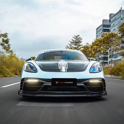 Lago Azul GTS Porsche Body Kit 718 Falda lateral 2017 - 2019 Espoilero del parachoques